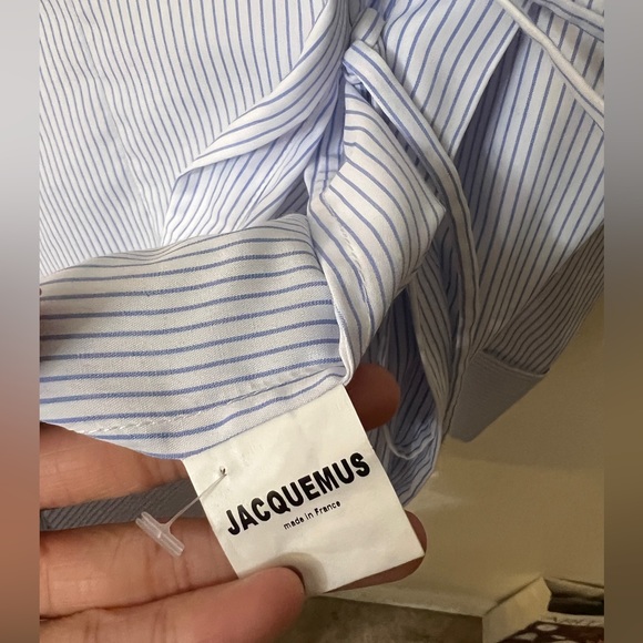 Brand new never worn Jacquemus blouse off-shoulder shirt - Picture 7 of 8